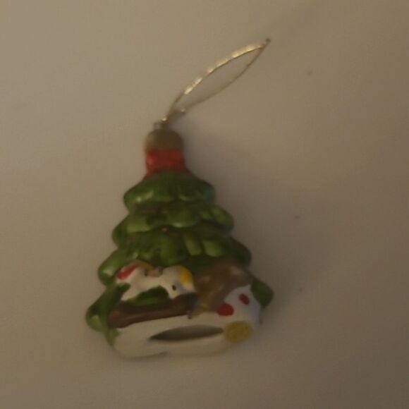 Ceramic Christmas Tree Ornament - Picture 1 of 7
